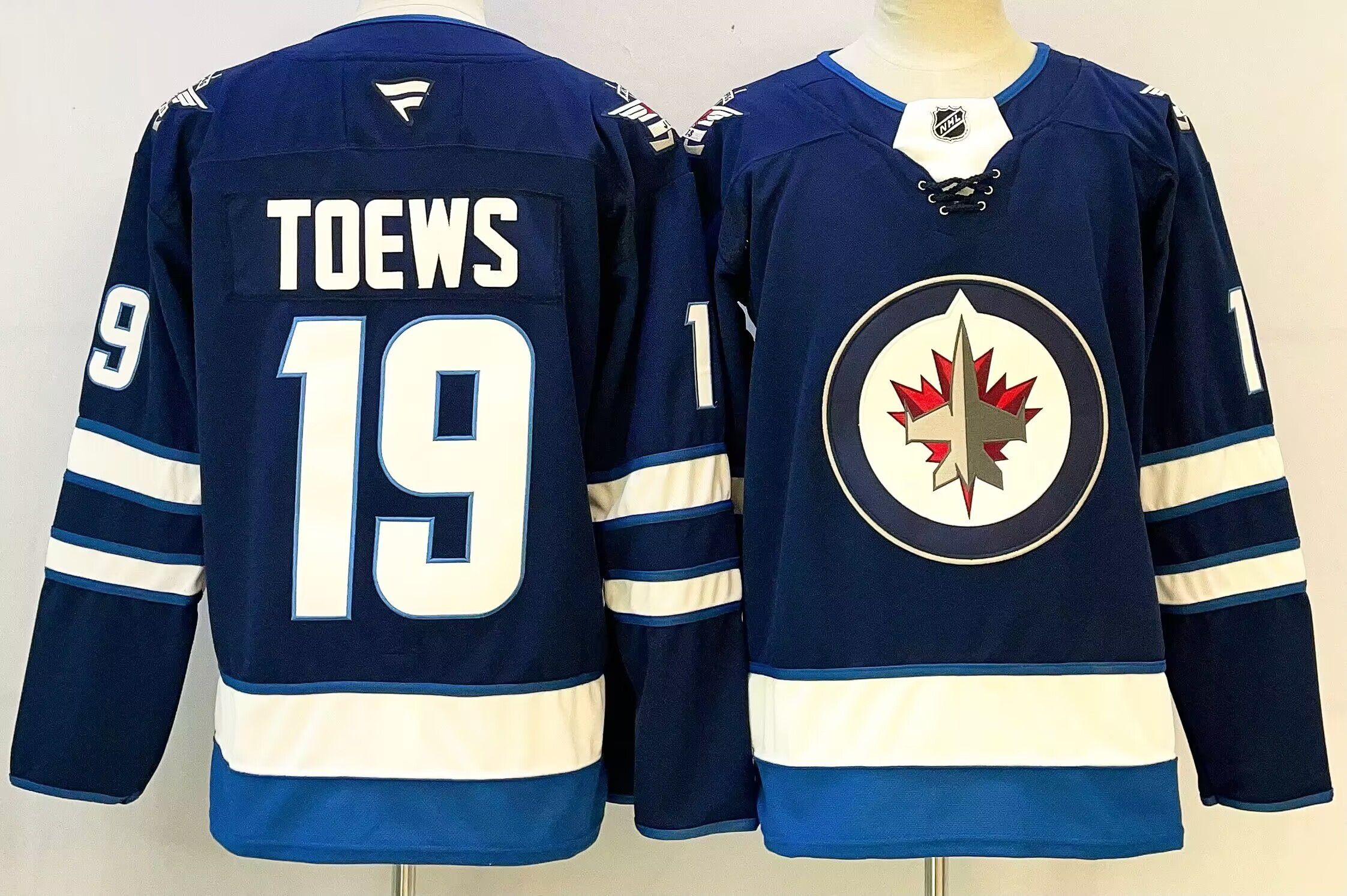 Men Winnipeg Jets #19 Toews Blue 2026 Adidias NHL Jersey style 001